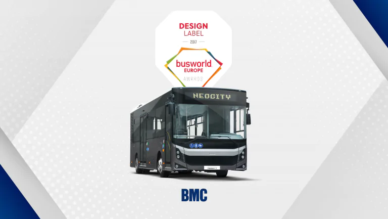 BUSWORLD AWARDS 2017 EN İYİ TASARIM ÖDÜLÜ BMC NEOCITY’NİN OLDU